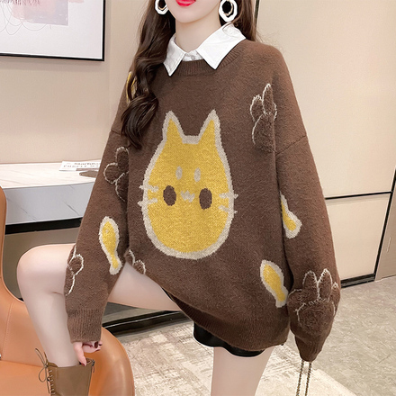 เสื้อไหมพรม เสื้อไหมพรมแขนยาว