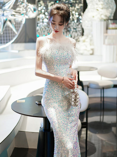 ชุดราตรี ชุดราตรีสวยหรู แบบ ทันสมัย Evening dress