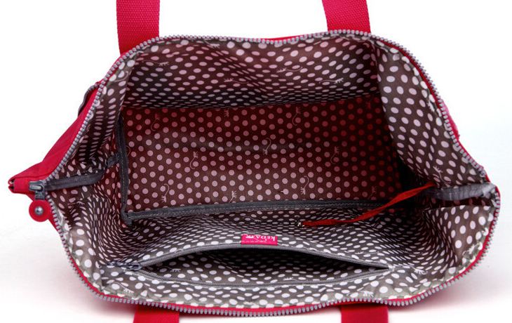 กระเป๋าถือ กระเป๋าสะพาย ผู้หญิง กระเป๋าผ้าไนลอน แบบปากกว้าง ปรับเปลี่ยนสไตล์ ได้ 2 แบบ ใส่เสื้อผ้า ใส่หนังสือเรียน กระเป๋าไนลอน กระเป๋าวัยรุ่น 932269