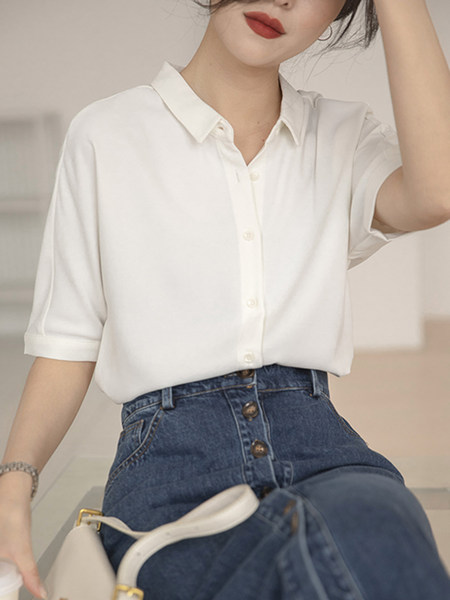 เสื้อชีฟองเกาหลี เสื้อชีฟองสวยๆ