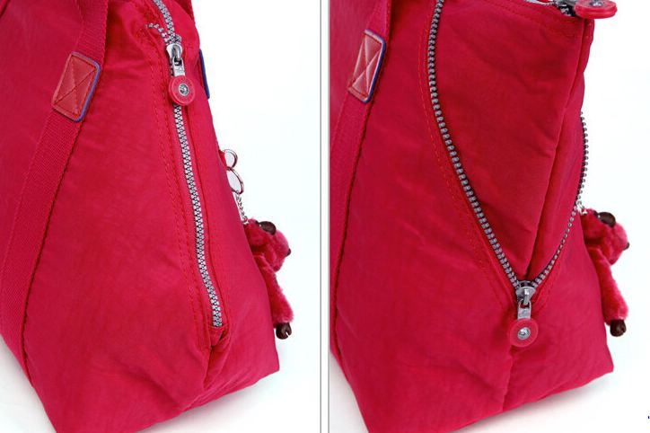 กระเป๋าถือ กระเป๋าสะพาย ผู้หญิง กระเป๋าผ้าไนลอน แบบปากกว้าง ปรับเปลี่ยนสไตล์ ได้ 2 แบบ ใส่เสื้อผ้า ใส่หนังสือเรียน กระเป๋าไนลอน กระเป๋าวัยรุ่น 932269