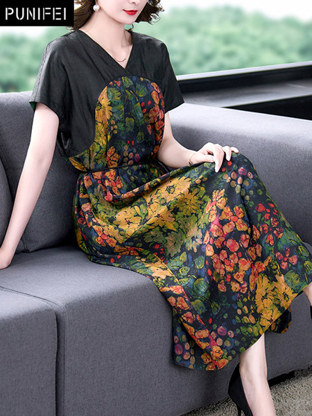 เดรสวัยผู้ใหญ่40-60ปี เดรสคุณแม่ ชุดเดรสทำงานวัยผู้ใหญ่ แบรนด์ MAMA DRESS