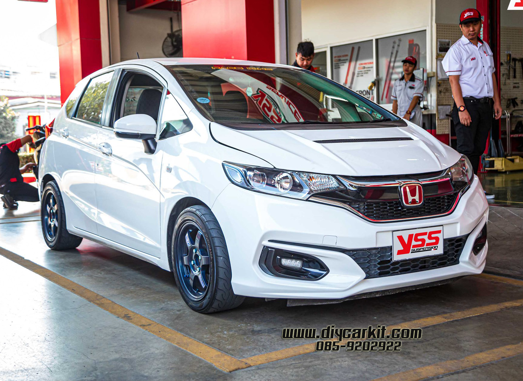 YSS สปริงรถยนต์ Honda Jazz GK ปี 14-20 (สเเตนดาร์ด เเละโหลด)