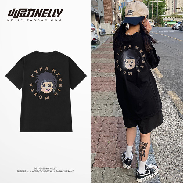 เสื้อยืดคอกลม ผู้ชาย เสื้อยืดผู้ชายเกาหลี เสื้อยืดเกาหลี แบรนด์ NELLY