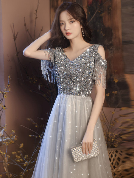 ชุดราตรี ชุดออกงาน ดีไซน์หรู แบรนด์ Angel