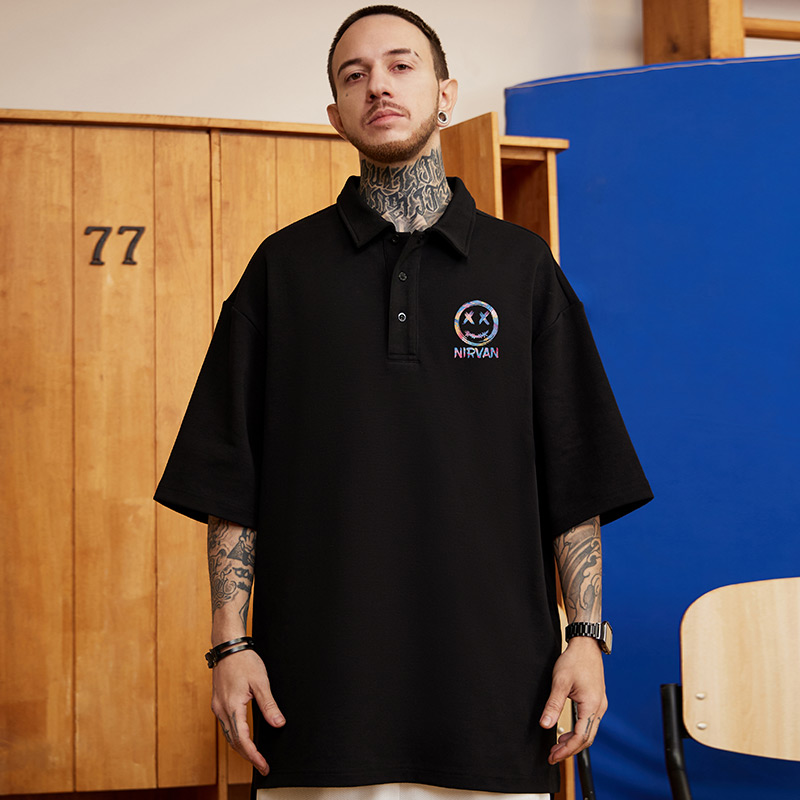เสื้อยืดผู้ชายอ้วน S-5XL(อกเสื้อ39-51นิ้ว)
