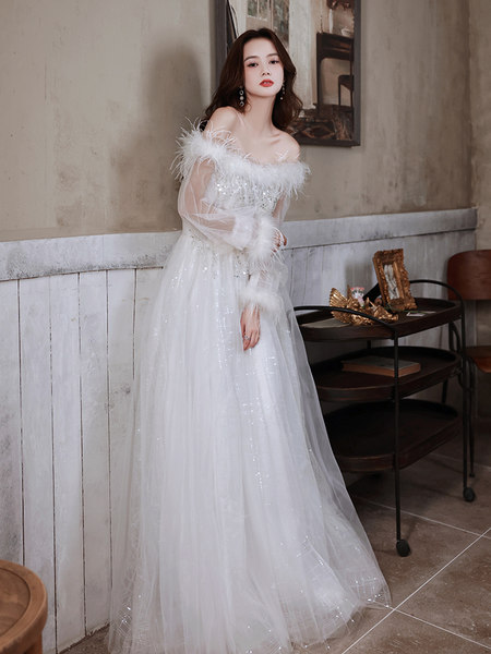ชุดราตรี ชุดออกงาน ดีไซน์หรู แบรนด์ Angel