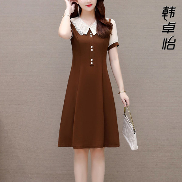เดรสวัยผู้ใหญ่40-60ปี เดรสคุณแม่ ชุดเดรสทำงานวัยผู้ใหญ่ แบรนด์ MAMA DRESS