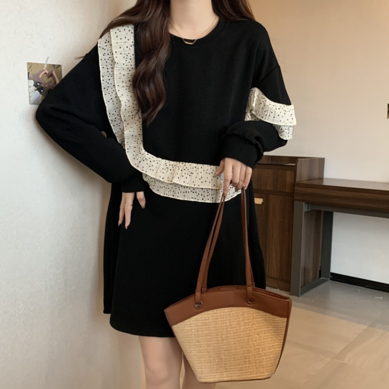 เดรสสาวอวบ มีไซส์ L-4XLอกเสื้อ 38-47 นิ้ว ใส่ได้ทั้งสาวหุ่นดีน่ารักจนถึงสาวอวบพลัสไซส์ จัดส่งฟรี! ทักแชทสั่งซื้อ