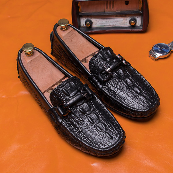 รองเท้าหนังผู้ชาย มีไซส์39-44 รองเท้าโลฟเฟอร์ชาย Slip-On Shoes