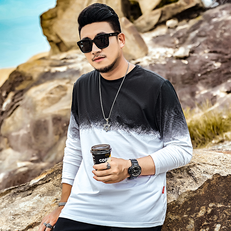 เสื้อยืดผู้ชายอ้วน S-5XL(อกเสื้อ39-51นิ้ว)