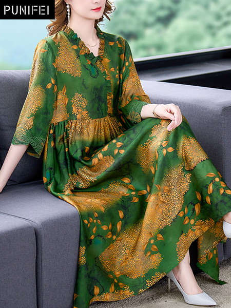 เดรสวัยผู้ใหญ่40-60ปี เดรสคุณแม่ ชุดเดรสทำงานวัยผู้ใหญ่ แบรนด์ MAMA DRESS
