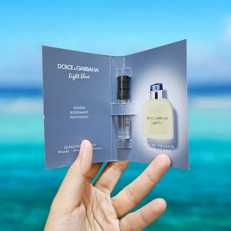 DOLCE & GABBANA Light Blue Pour Homme EDT 1.5 ml.