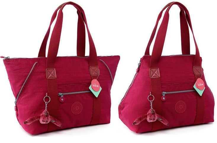 กระเป๋าถือ กระเป๋าสะพาย ผู้หญิง กระเป๋าผ้าไนลอน แบบปากกว้าง ปรับเปลี่ยนสไตล์ ได้ 2 แบบ ใส่เสื้อผ้า ใส่หนังสือเรียน กระเป๋าไนลอน กระเป๋าวัยรุ่น 932269