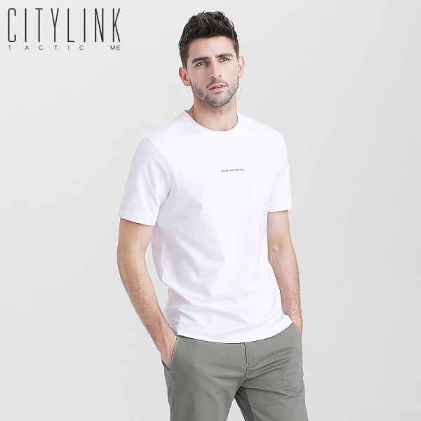 เสื้อยืดผู้ชาย สไตล์ฝรั่ง เรียบหรู