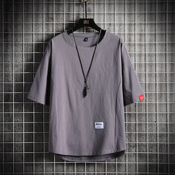 เสื้อยืดผู้ชายอ้วน S-5XL(อกเสื้อ39-51นิ้ว)