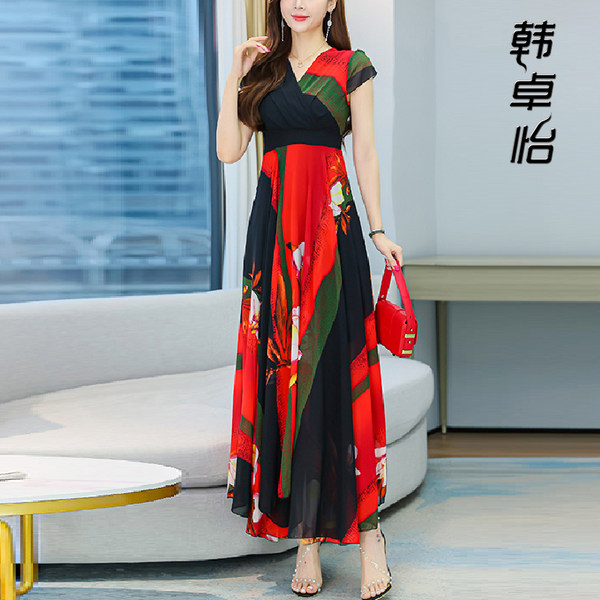 เดรสวัยผู้ใหญ่40-60ปี เดรสคุณแม่ ชุดเดรสทำงานวัยผู้ใหญ่ แบรนด์ MAMA DRESS