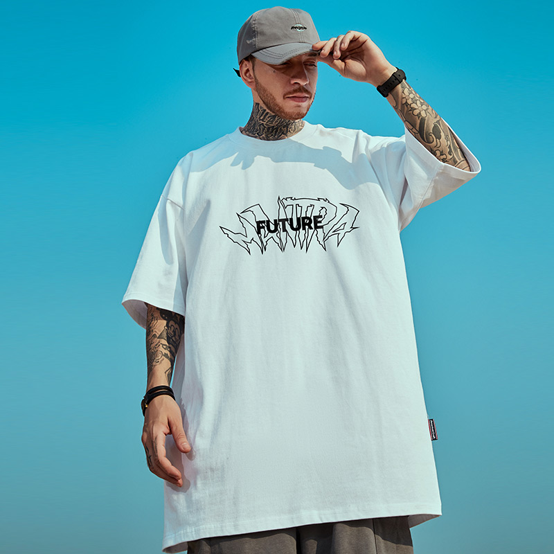 เสื้อยืดผู้ชายอ้วน S-5XL(อกเสื้อ39-51นิ้ว)