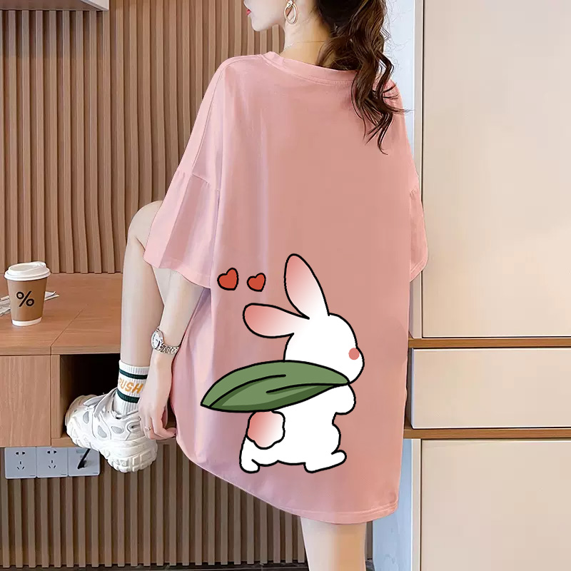 เสื้อยืดคนอ้วนแบบโอเวอร์ไซส์แบบ ulzzang fashion สนใจทักแชท