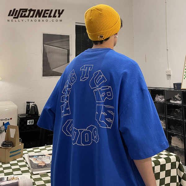 เสื้อยืดคอกลม ผู้ชาย เสื้อยืดผู้ชายเกาหลี เสื้อยืดเกาหลี แบรนด์ NELLY