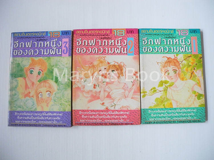 อีกฟากหนึ่งของความฝัน เล่ม 1-3 (ครบชุด 4 เล่มจบ) / มิยูกิ ยามากุจิ