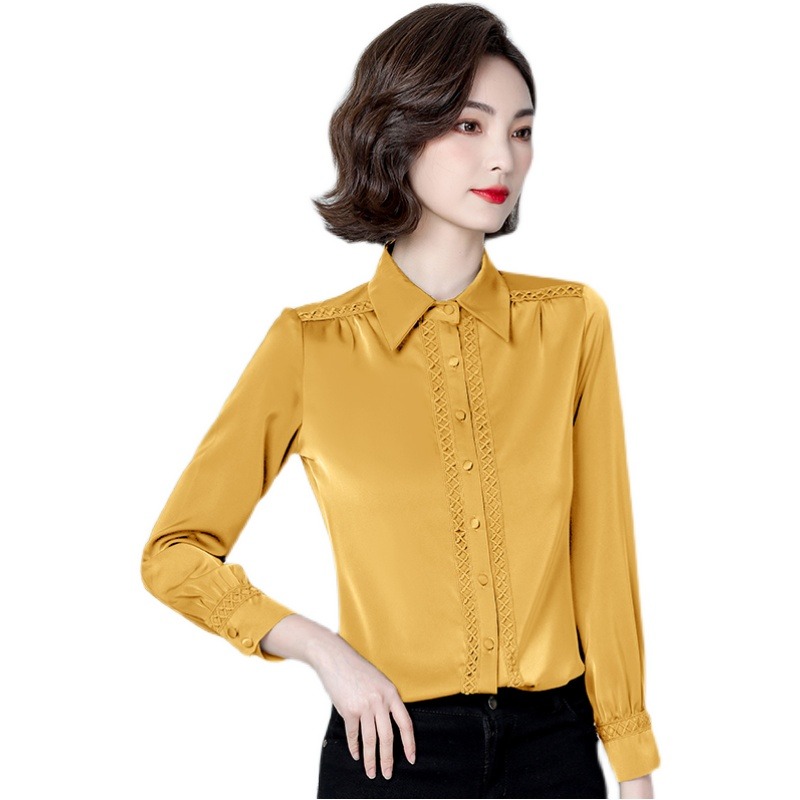 เสื้อเชิ้ต สีพื้นวัยทำงาน