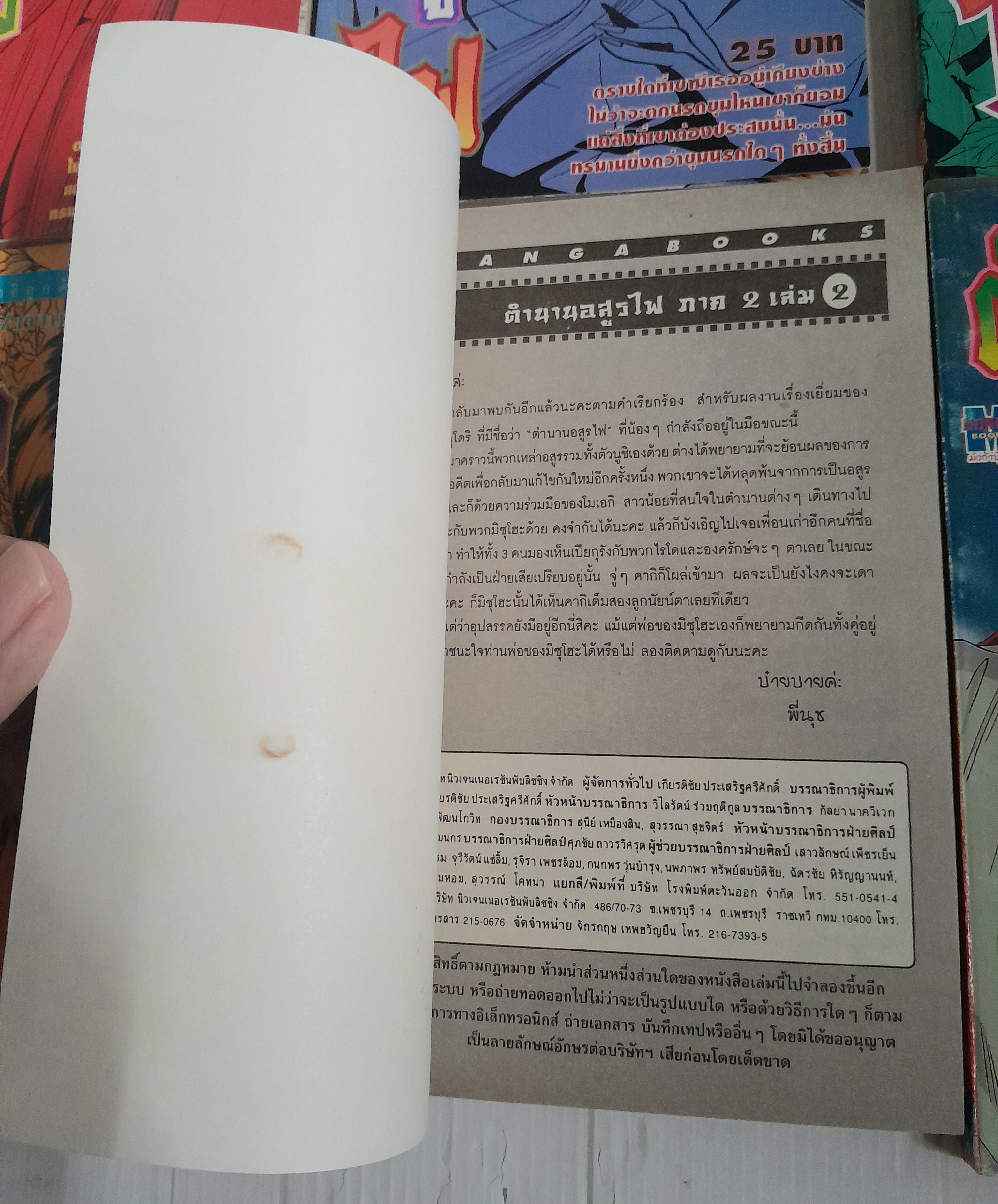 ตำนานอสูรไฟ ภาค 1-2 (ครบชุด 6 เล่มจบ) / Nemu Mukudori