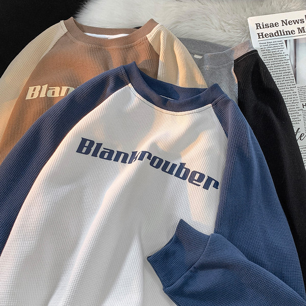 เสื้อแจ็คเก็ตเบสบอล เสื้อคลุม เสื้อแขนยาวสไตล์เกาหลี