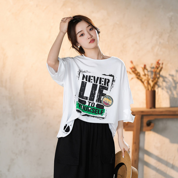 เสื้อยืดวินเทจ ฟรีไซส์อกเสื้อประมาณ 38-42