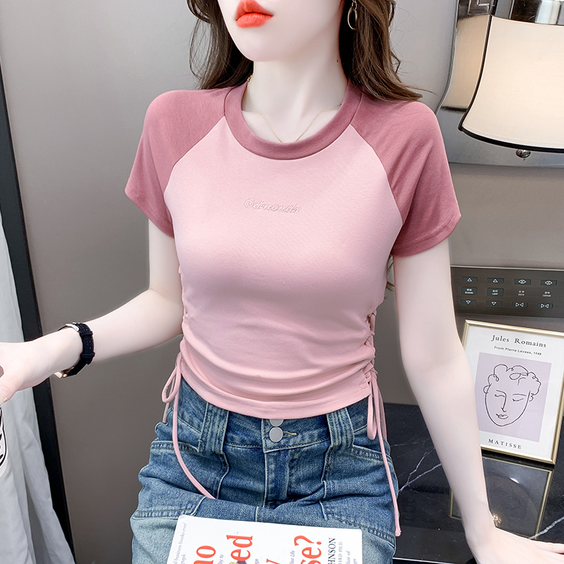 เสื้อผ้าวัยรุ่นเกาหลี เสื้อยืดวัยรุ่นผู้หญิง มีขนาด S M L XL