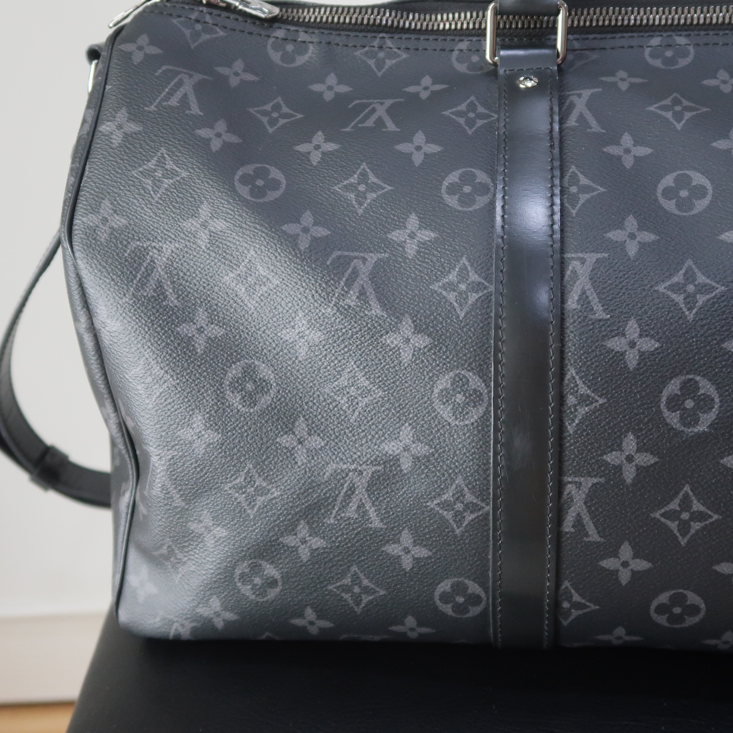 LV Monogram Eclipse Keepall 45 bandouliere