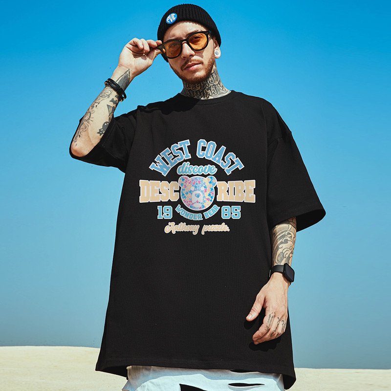 เสื้อยืดผู้ชายอ้วน S-5XL(อกเสื้อ39-51นิ้ว)