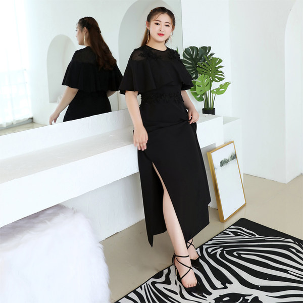 ชุดราตรีคนอ้วน ชุดราตรีไซส์ใหญ่ สาวอวบ ชุดราตรีสาวอวบ ชุดออกงานสาวอวบ ชุดออกงานคนอ้วน