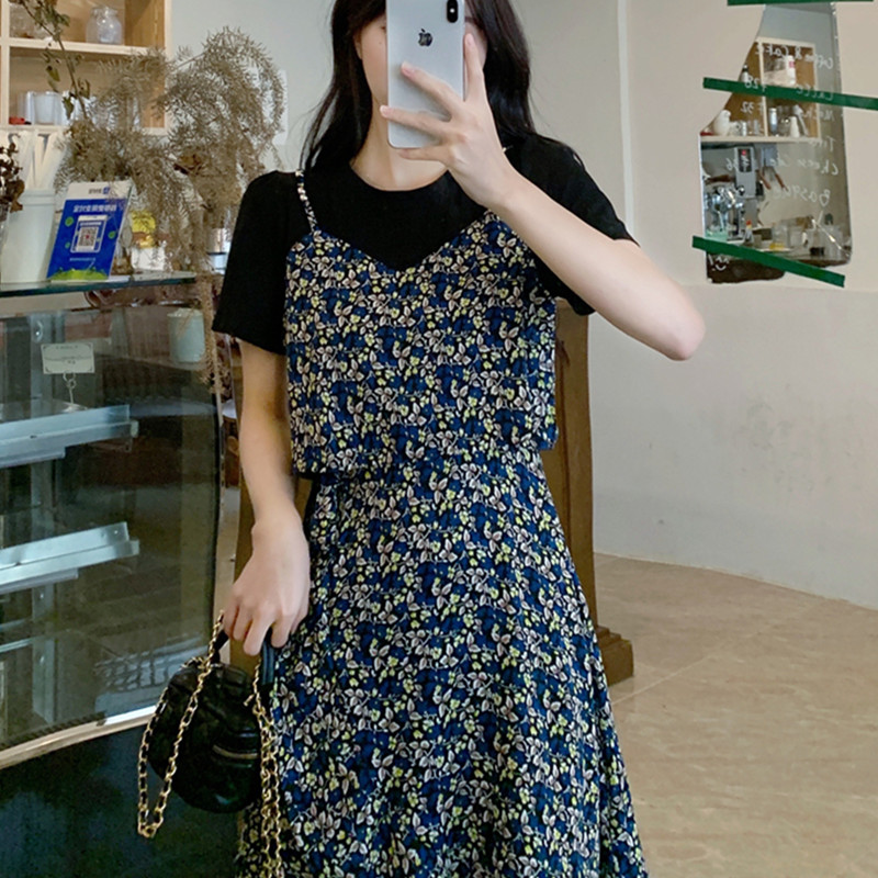 เดรสวัยรุ่น-เดรสคนอ้วนวัยรุ่น L-4XL(อก38-46 นิ้ว)