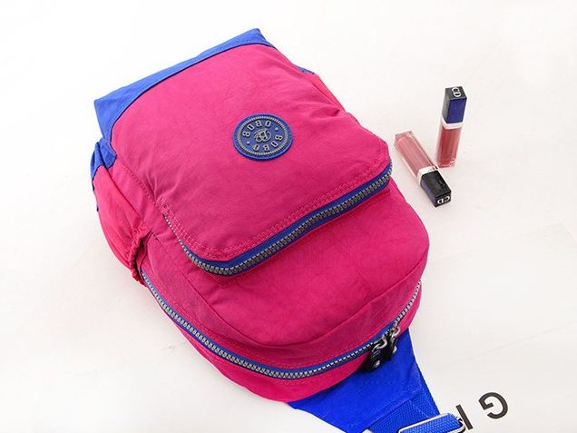 กระเป๋าเป้ กระเป๋าสะพาย กระเป๋าคาดอก ผ้าไนลอน กันน้ำ ใบใหญ่ สีสันสดใส กระเป๋าใส่ของ กระจุกกระจิก เที่ยวทะเล เที่ยวต่างประเทศ 750458