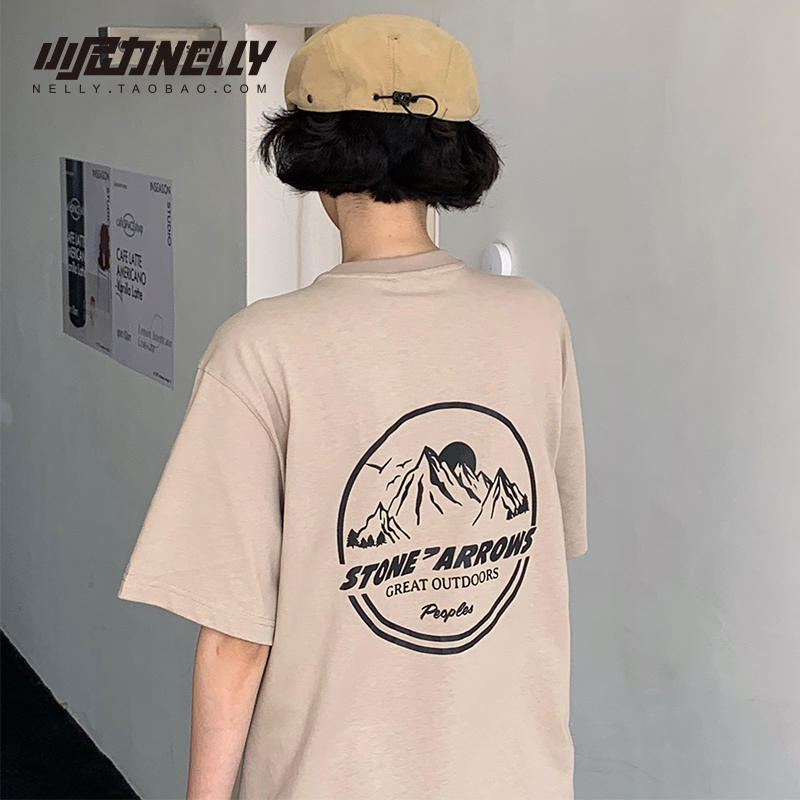 เสื้อยืดคอกลม ผู้ชาย เสื้อยืดผู้ชายเกาหลี เสื้อยืดเกาหลี แบรนด์ NELLY