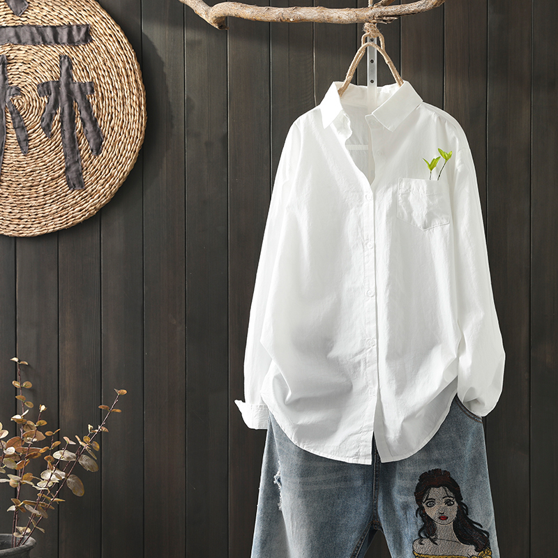 เสื้อผ้าฝ้าย ผ้าลินิน มีขนาดไซส์เดียว อกประมาณ100ซม.หรือประมาณ 40นิ้วขึ้นไป