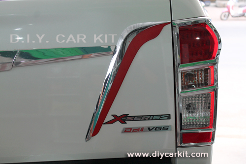 คิ้วเสริมท้ายกระบะ New D-Max ปี 12-19 งาน FITT