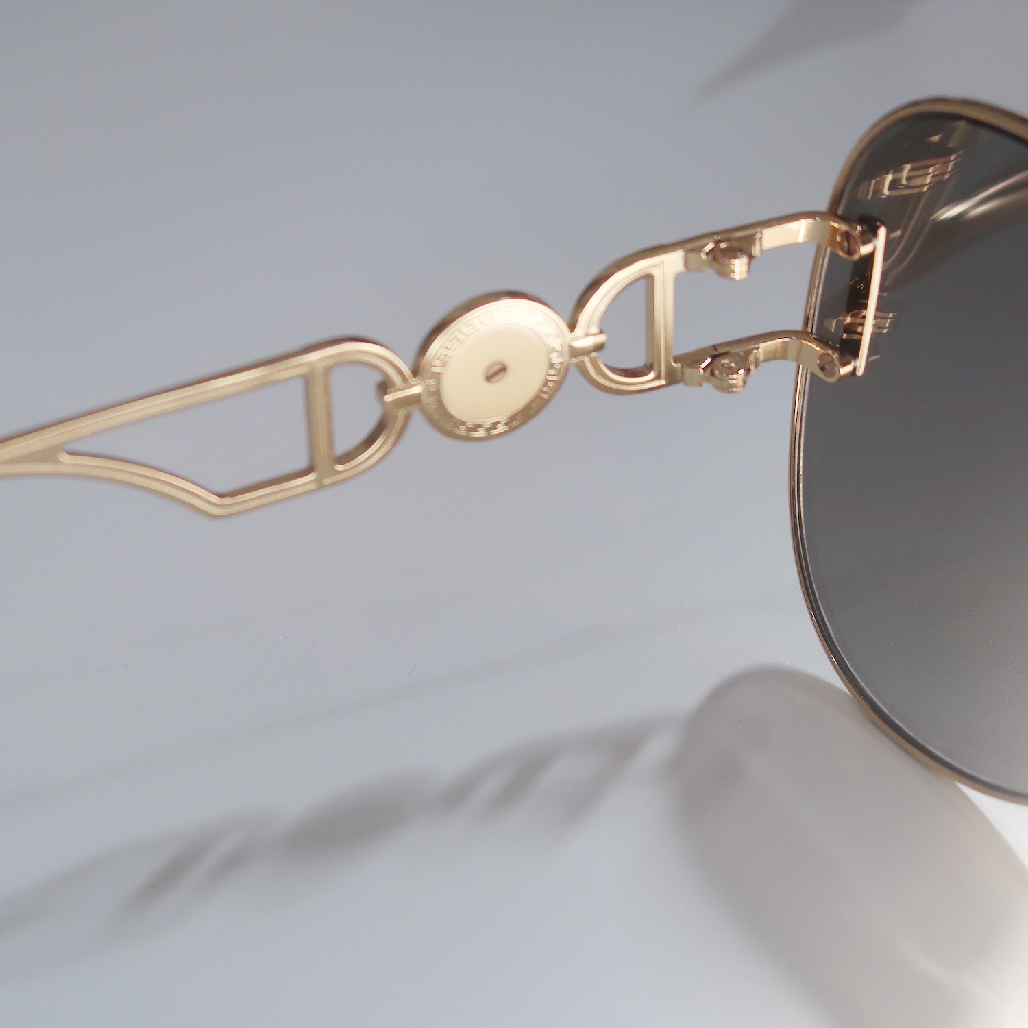 Versace Gold Medusa '95 Pilot Sunglasses