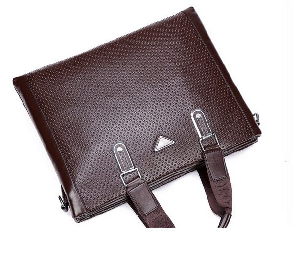 กระเป๋าถือผู้ชาย ผู้หญิง ใช้ได้ กระเป๋าใส่เอกสาร ทำงาน หนัง pu ลายปุ่ม กระเป๋าถือ polo กระเป๋าสะพาย ถอดสายได้ มี 3 ช่อง แข็งแรงทนทาน 123188