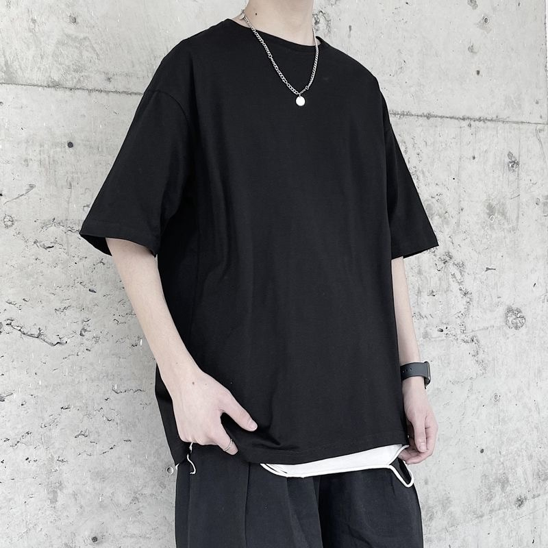 เสื้อยืดผู้ชายอ้วน S-5XL(อกเสื้อ39-51นิ้ว)