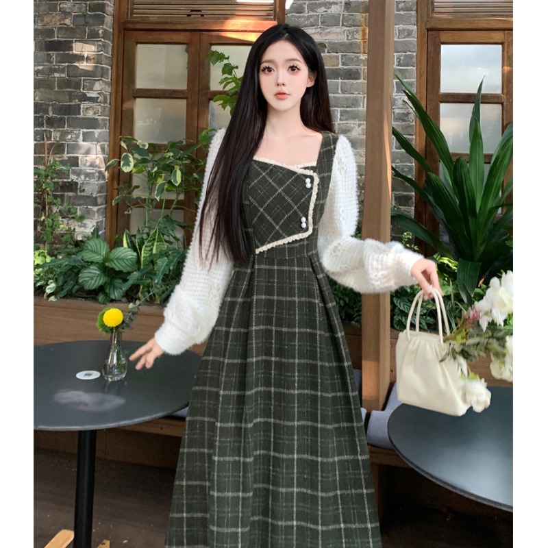 เดรสสาวอวบ มีไซส์ L-4XLอกเสื้อ 38-47 นิ้ว ใส่ได้ทั้งสาวหุ่นดีน่ารักจนถึงสาวอวบพลัสไซส์ จัดส่งฟรี! ทักแชทสั่งซื้อ