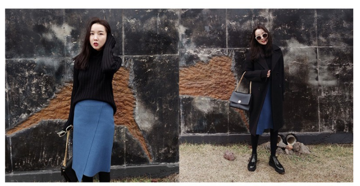 OverCoat เสื้อโค้ทกันหนาวตัวยาว สีดำ Classic เข้าได้กับทุกชุด งานดี ผ้าวูลเนื้อดี บุซับในกันลมอย่างดี พร้อมส่ง