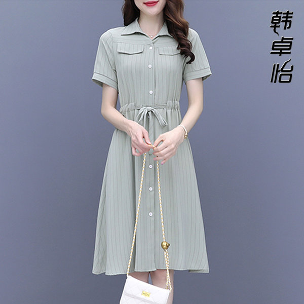 เดรสวัยผู้ใหญ่40-60ปี เดรสคุณแม่ ชุดเดรสทำงานวัยผู้ใหญ่ แบรนด์ MAMA DRESS