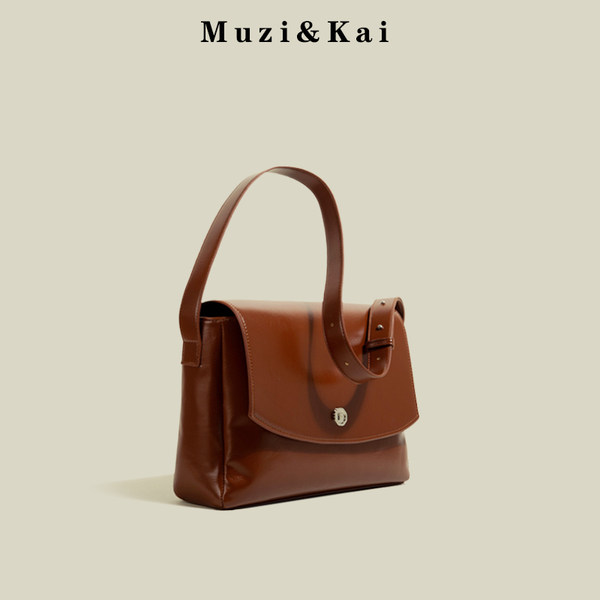 กระเป๋าสะพายข้างผู้หญิง กระเป๋าสะพายสไตล์เกาหลี By Muzi&Kai