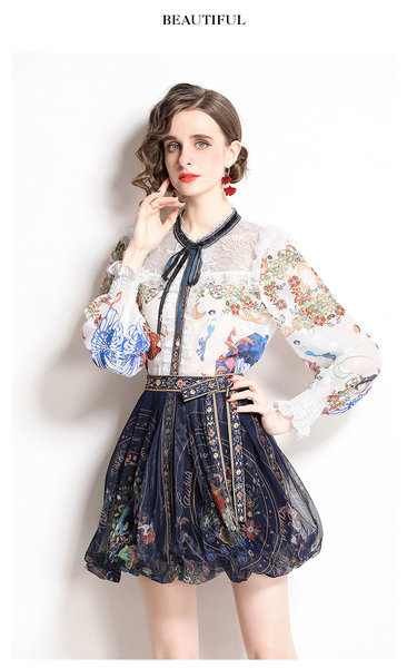 ชุดเดรสเรียบหรูดูแพง เดรสแบรนด์ DG Boutique