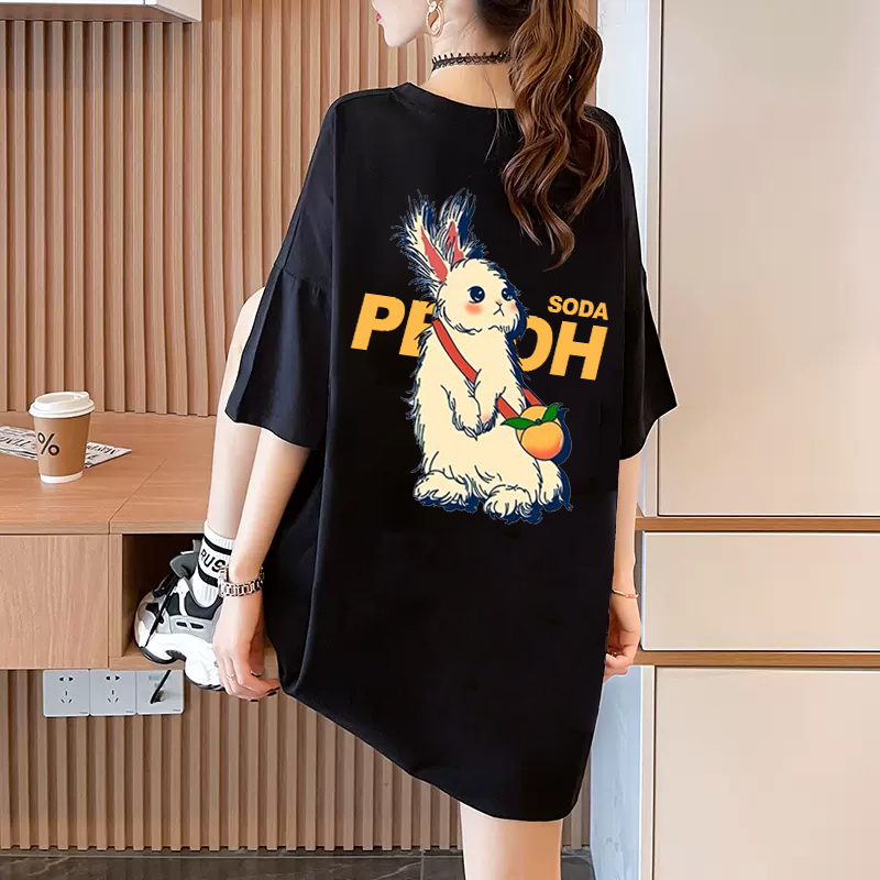 เสื้อยืดคนอ้วนแบบโอเวอร์ไซส์แบบ ulzzang fashion สนใจทักแชท