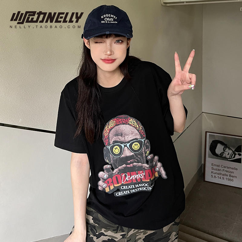เสื้อยืดคอกลม ผู้ชาย เสื้อยืดผู้ชายเกาหลี เสื้อยืดเกาหลี แบรนด์ NELLY