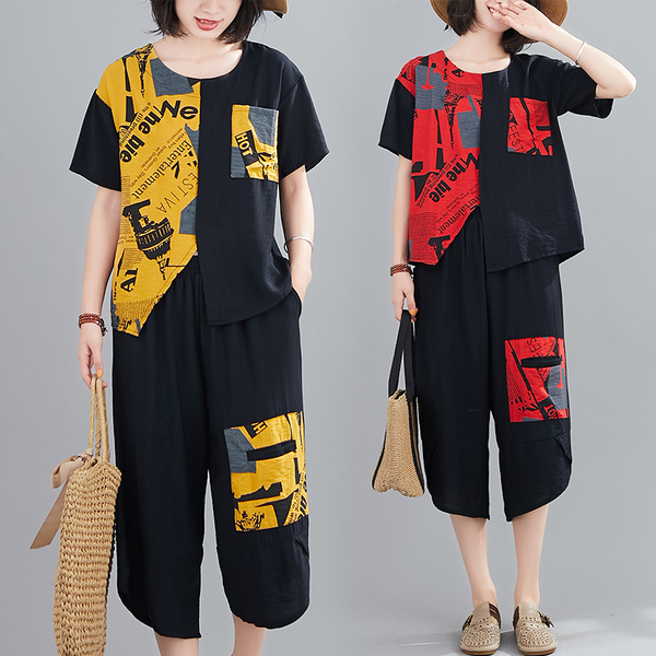 เสื้อผ้าฝ้าย เสื้อผ้าลินิน สไตล์ฤดูร้อน BY Lian Zhi Cotton and linen art สไตล์VINTAGE มีขนาดไซส์อกประมาณ 35-40 นิ้ว