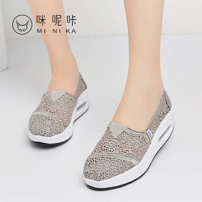 รองเท้าผ้าใบ รองเท้าลำลอง รองเท้าผ้าใบลำลอง รองเท้าแฟชั่นแบบสวม Slipper Shop
